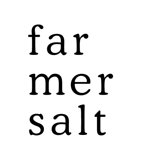 farmersaltco logo, vancouver natural sea salt